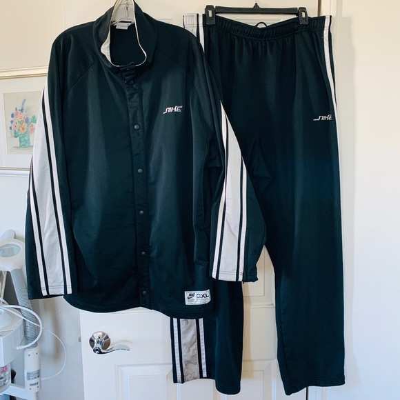 Mens 3xl Old School Snap Sweatsuit 